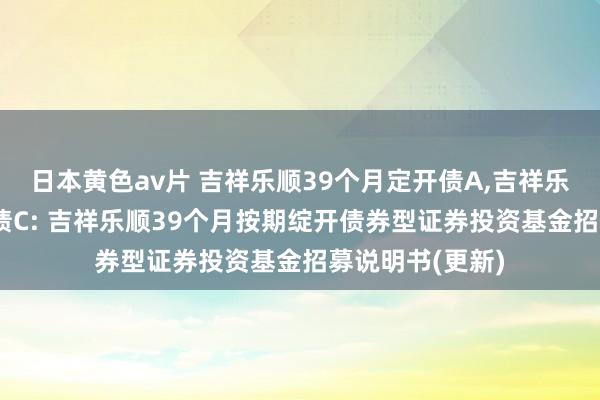 日本黄色av片 吉祥乐顺39个月定开债A，吉祥乐顺39个月定开债C: 吉祥乐顺39个月按期绽开债券型证券投资基金招募说明书(更新)