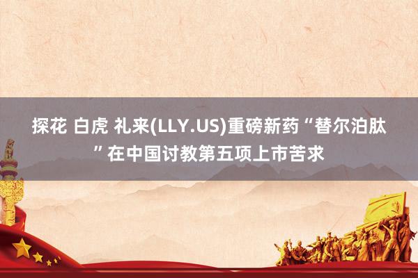 探花 白虎 礼来(LLY.US)重磅新药“替尔泊肽”在中国讨教第五项上市苦求